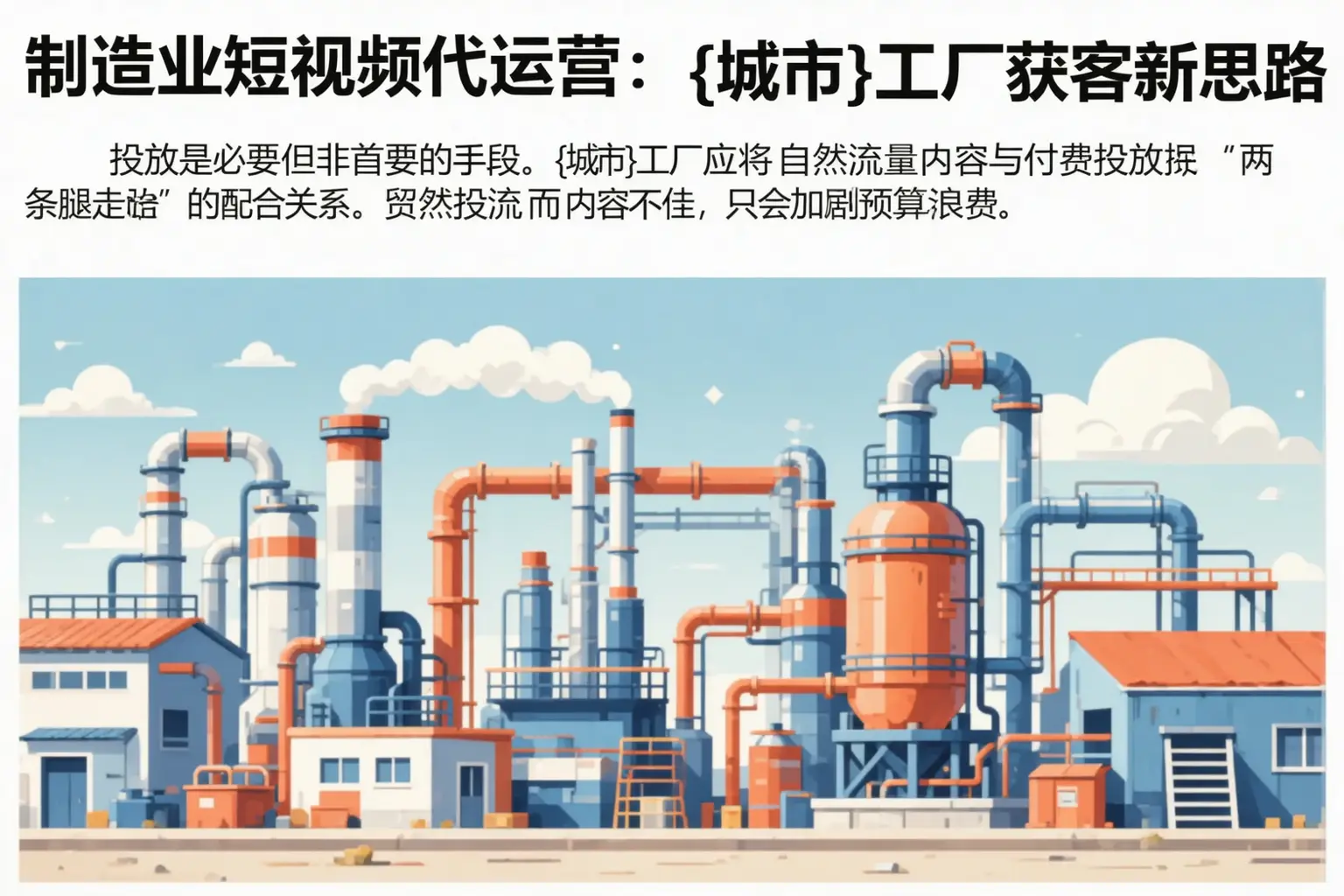 制造业短视频代运营:来宾工厂获客新思路