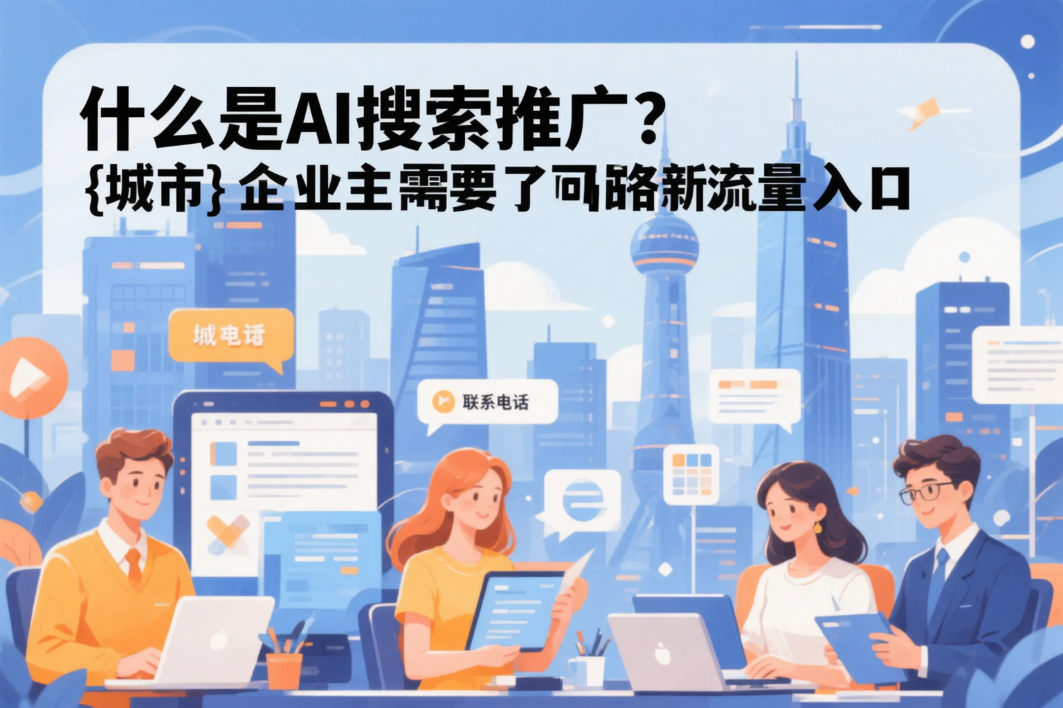 什么是AI搜索推广？来宾企业主需要了解的新流量入口