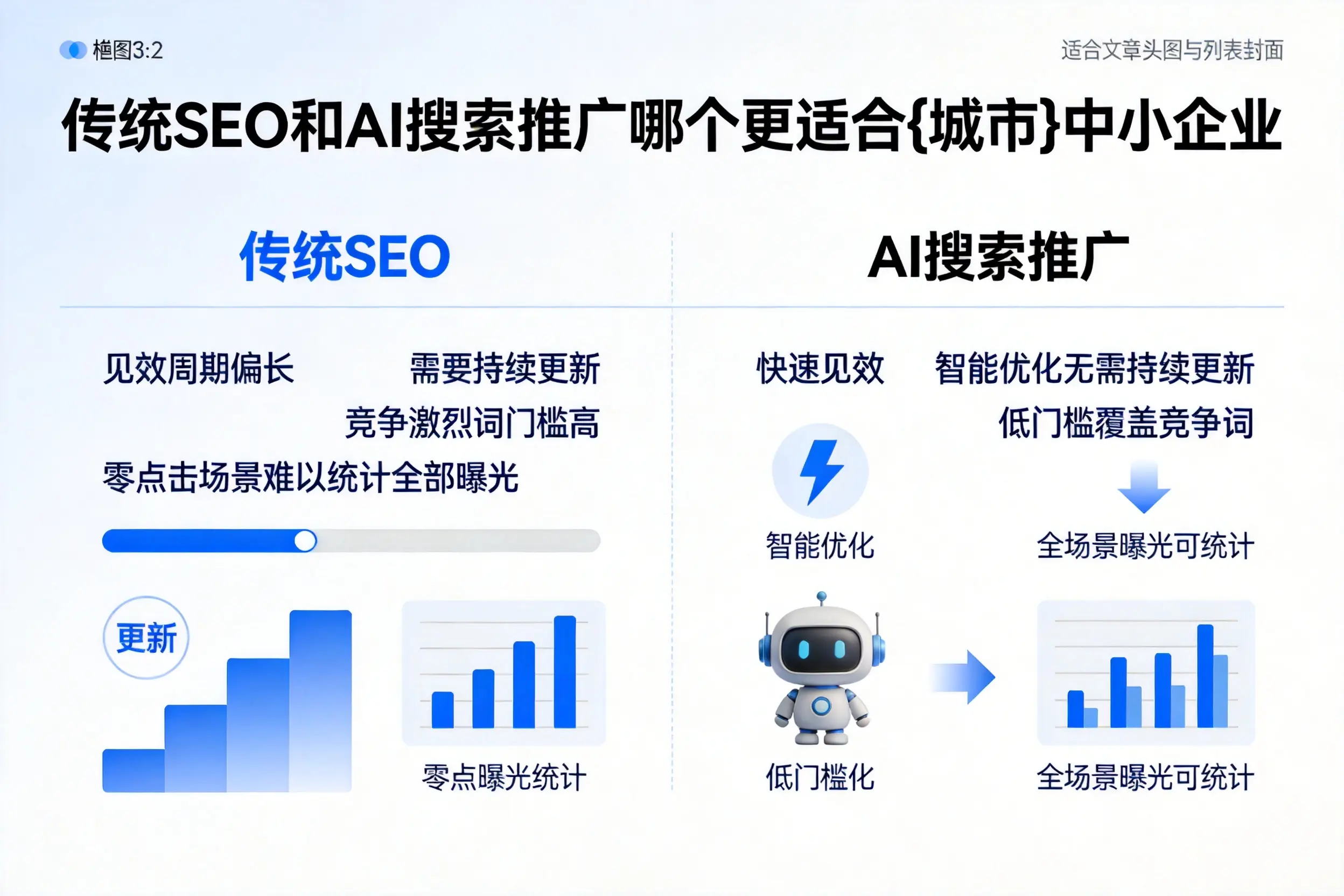 传统SEO和AI搜索推广哪个更适合来宾中小企业